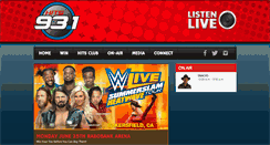 Desktop Screenshot of hits931fm.com