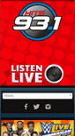 Mobile Screenshot of hits931fm.com